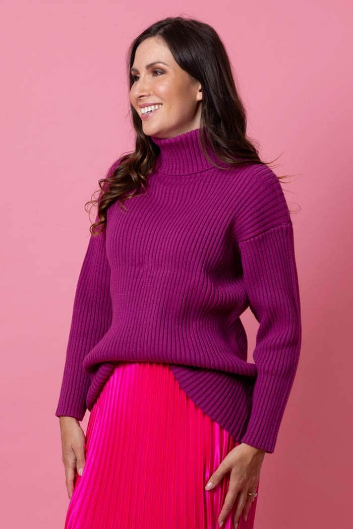 Tori Jumper Berry 2