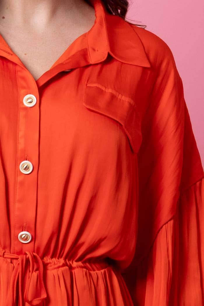 Kenna Dress Orange 4
