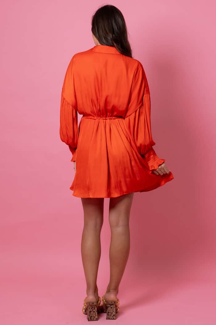 Kenna Dress Orange 3