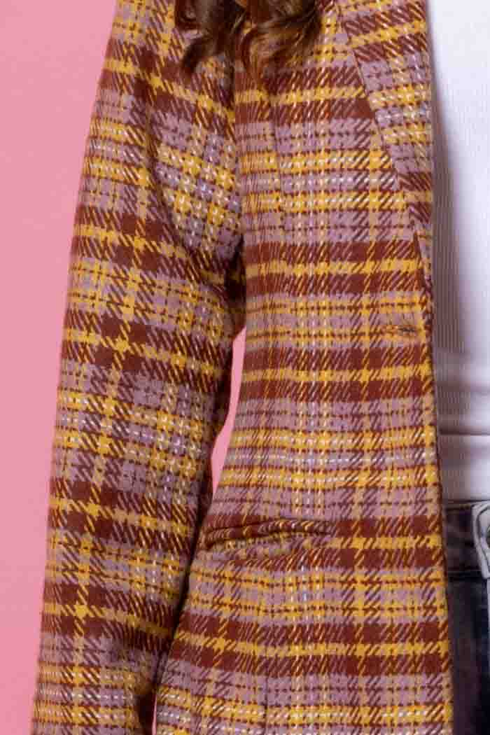 Misha Blazer Plaid Check 4