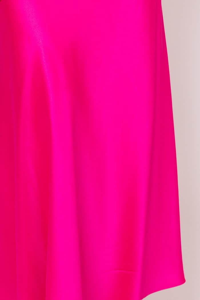 Nellie Satin Maxi Skirt Pink 4