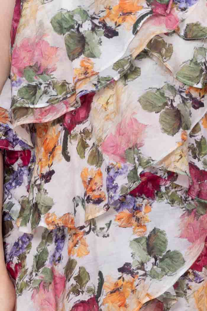 Petal Maxi Dress Floral 7