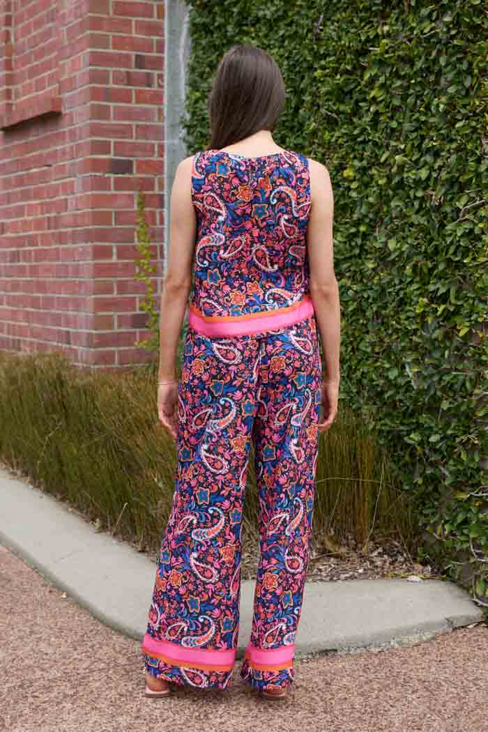 Mia Pant Black Print 3