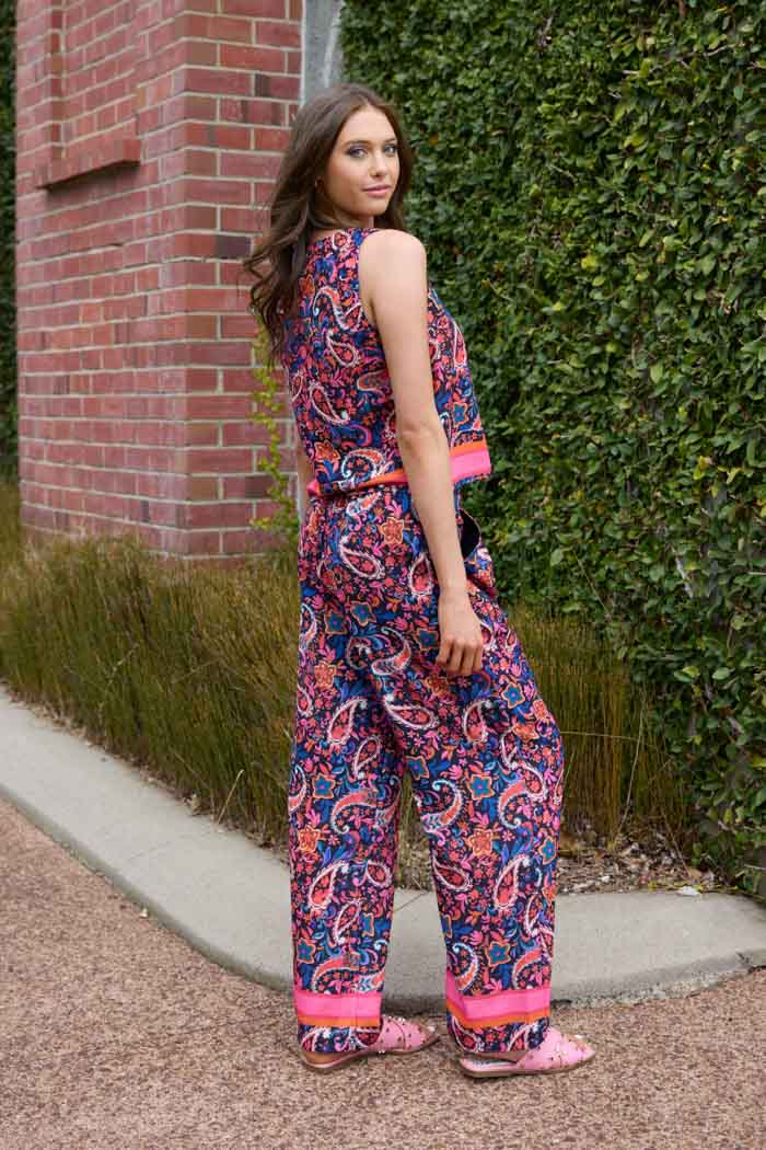 Mia Pant Black Print 2