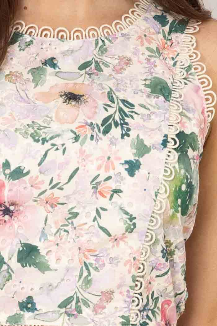 Ella Bodice Cream Floral 4
