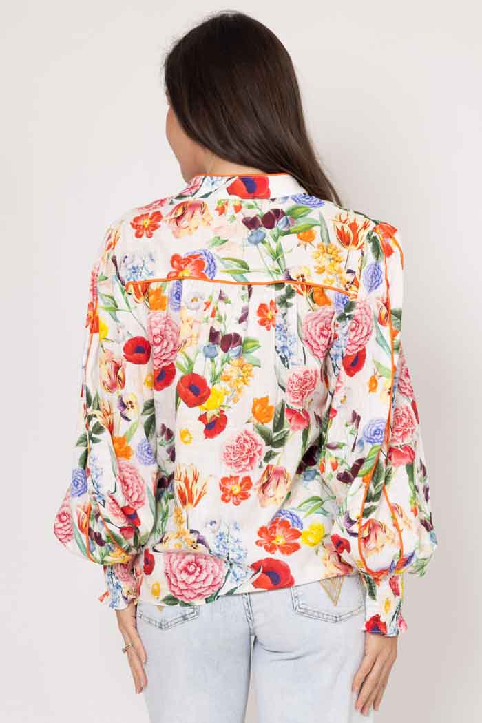 Hattie Shirt Botanical Floral 3