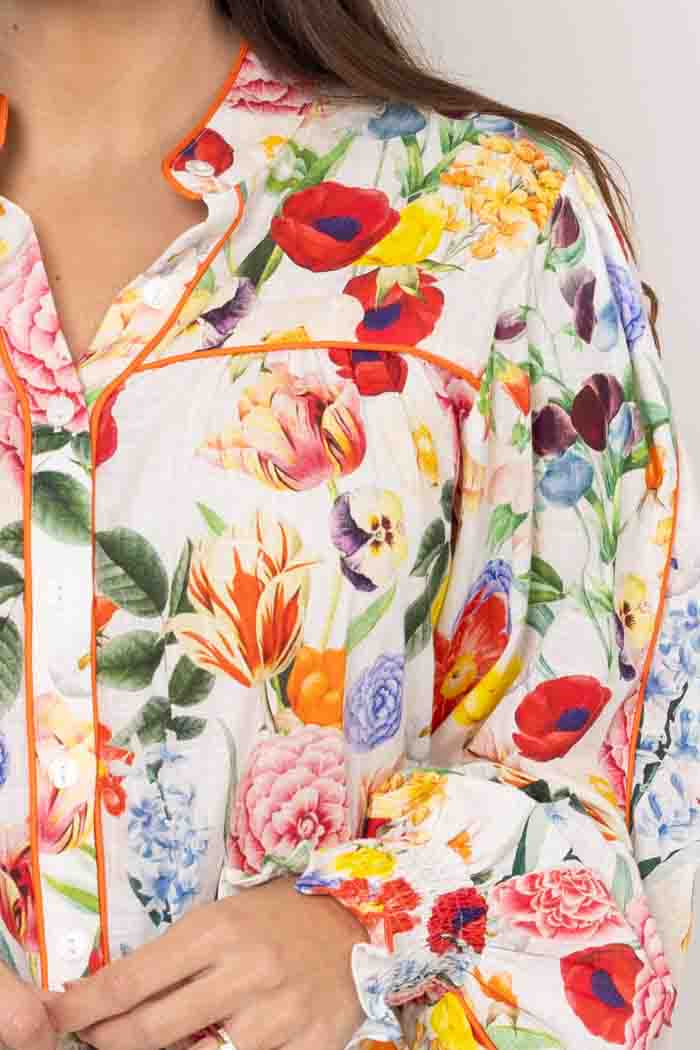Hattie Shirt Botanical Floral 4