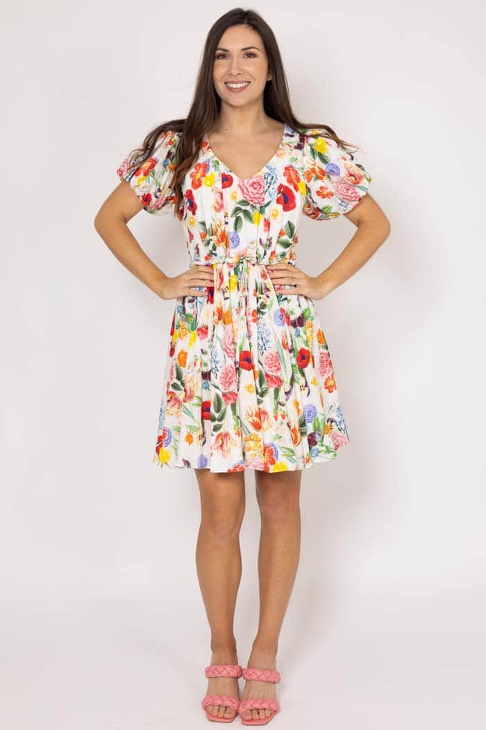 Max Mini Dress Botanical Floral