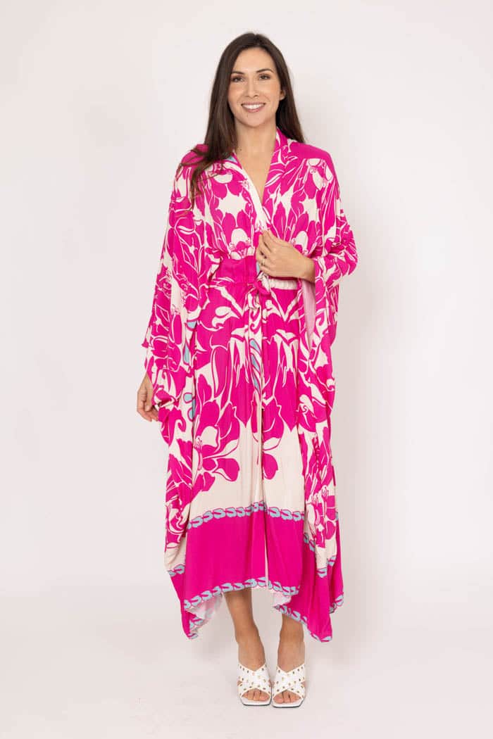 Kim Kimono Pink 4