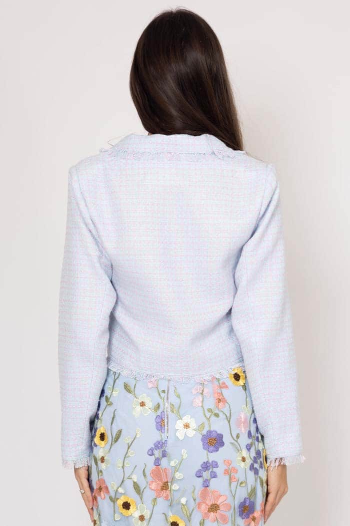 Reece Tweed Jacket Blue Check 3