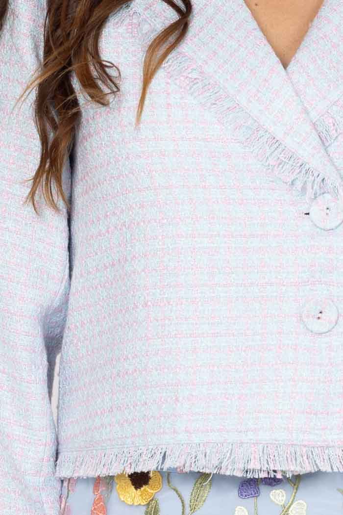 Reece Tweed Jacket Blue Check 4