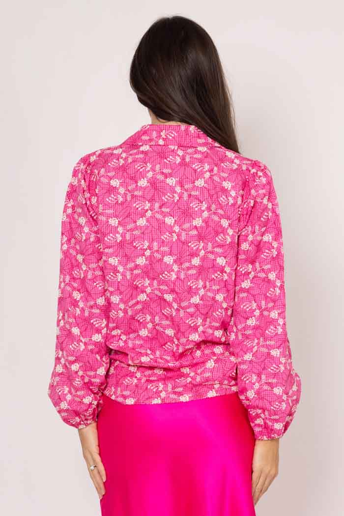 Briar Embroidered Shirt Pink 3