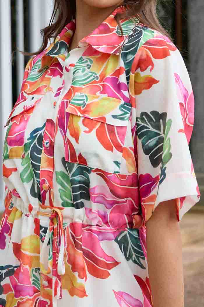 Kailani Midi Dress Floral 5