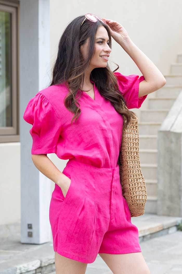 Camila Blouse Pink 2