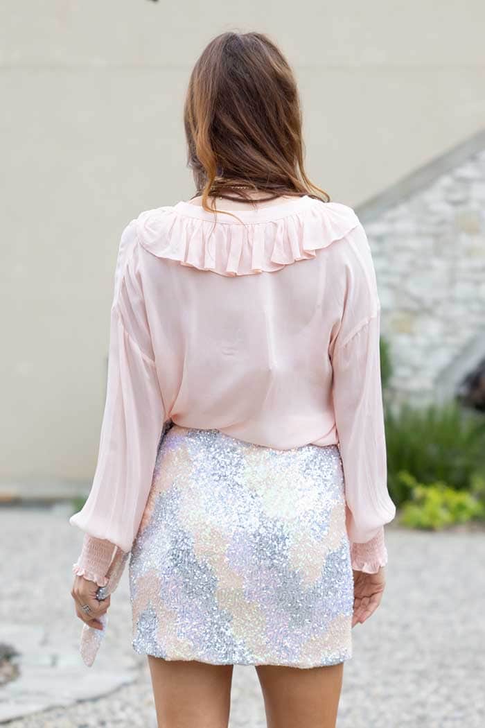 Emily Mini Skirt Sequin 3