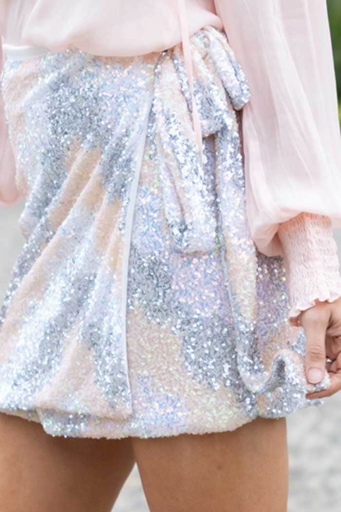 Emily Mini Skirt Sequin 4