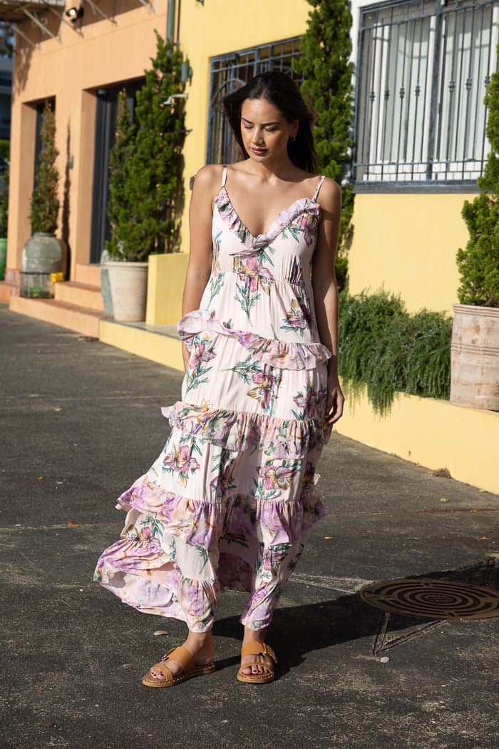 Jasmine Maxi Dress Pink 3