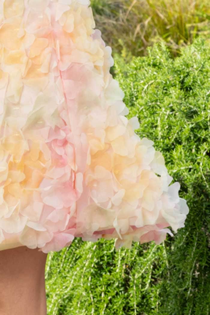 Petal Mini Dress Pink 4