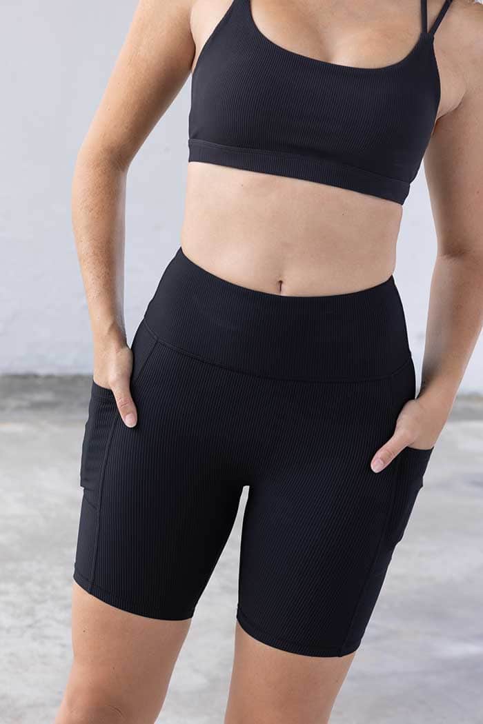 Go Getter Ribbed Bike Shorts 2