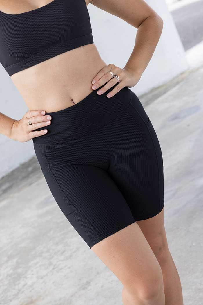 Go Getter Ribbed Bike Shorts 3
