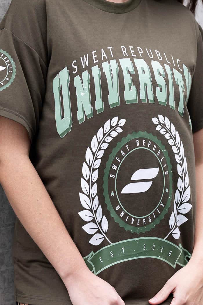 Burnt Out Tee Khaki 4