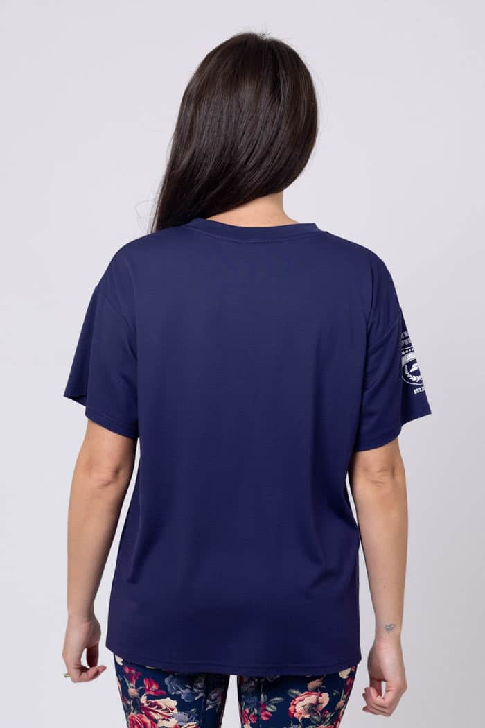 Miles Away Tee Navy 4