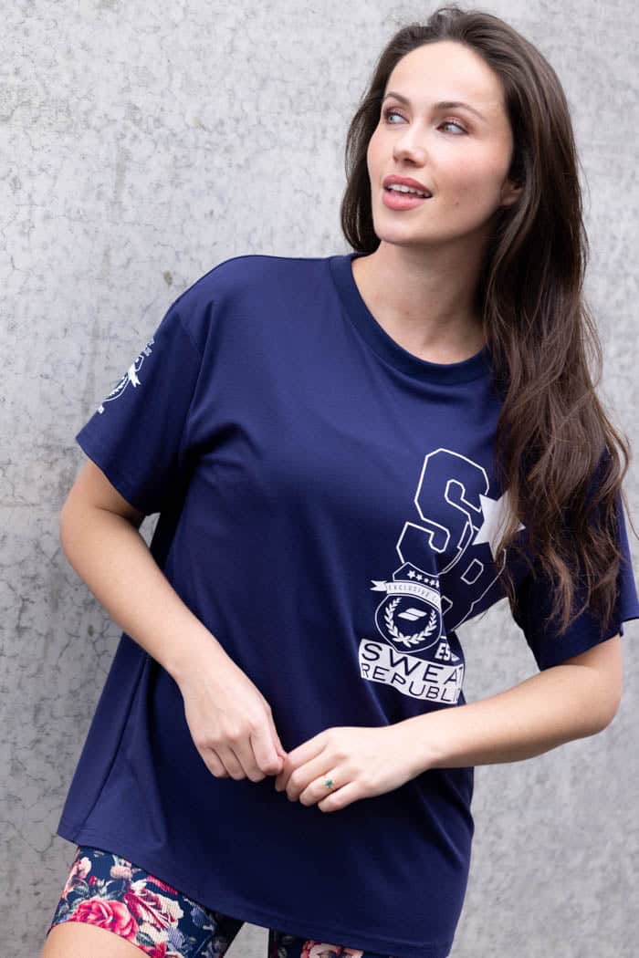 Miles Away Tee Navy 3