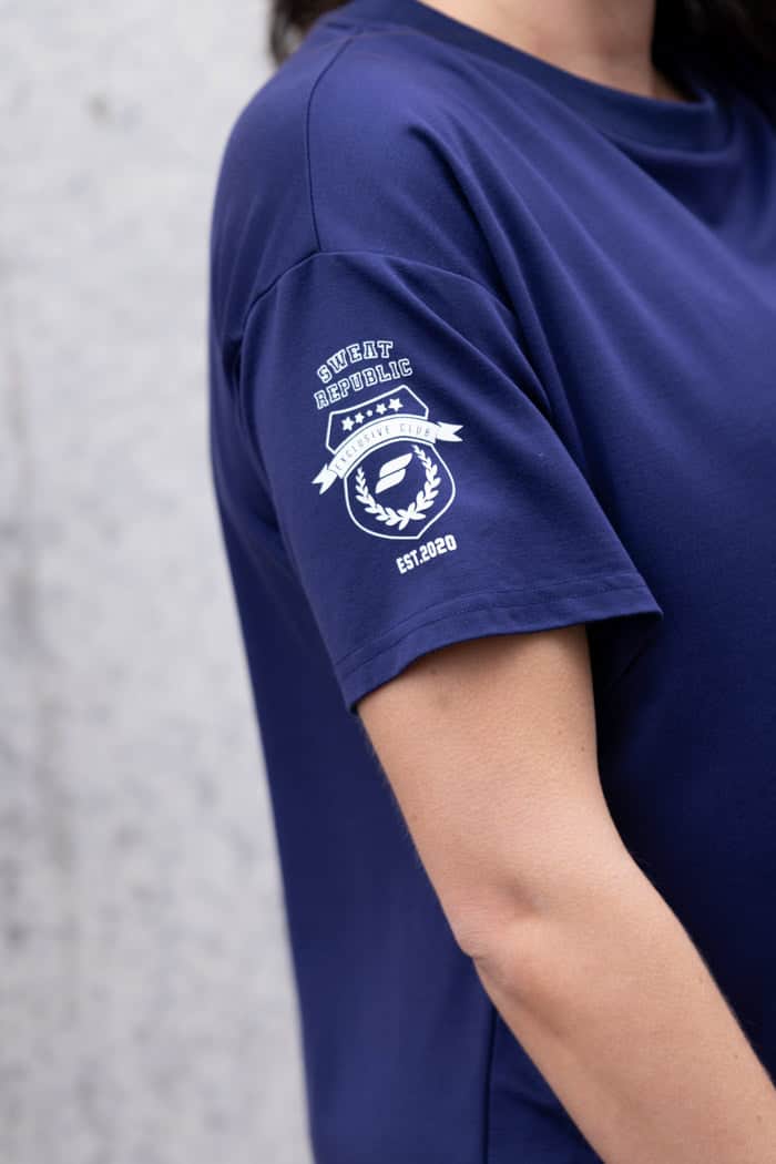 Miles Away Tee Navy 2