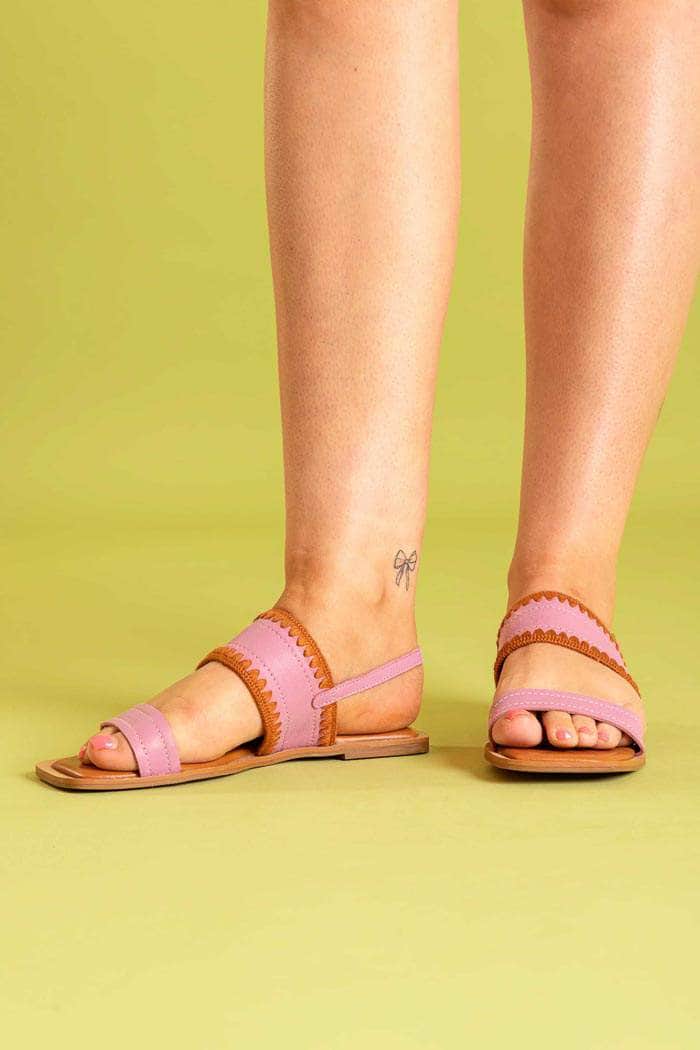 pink sandal