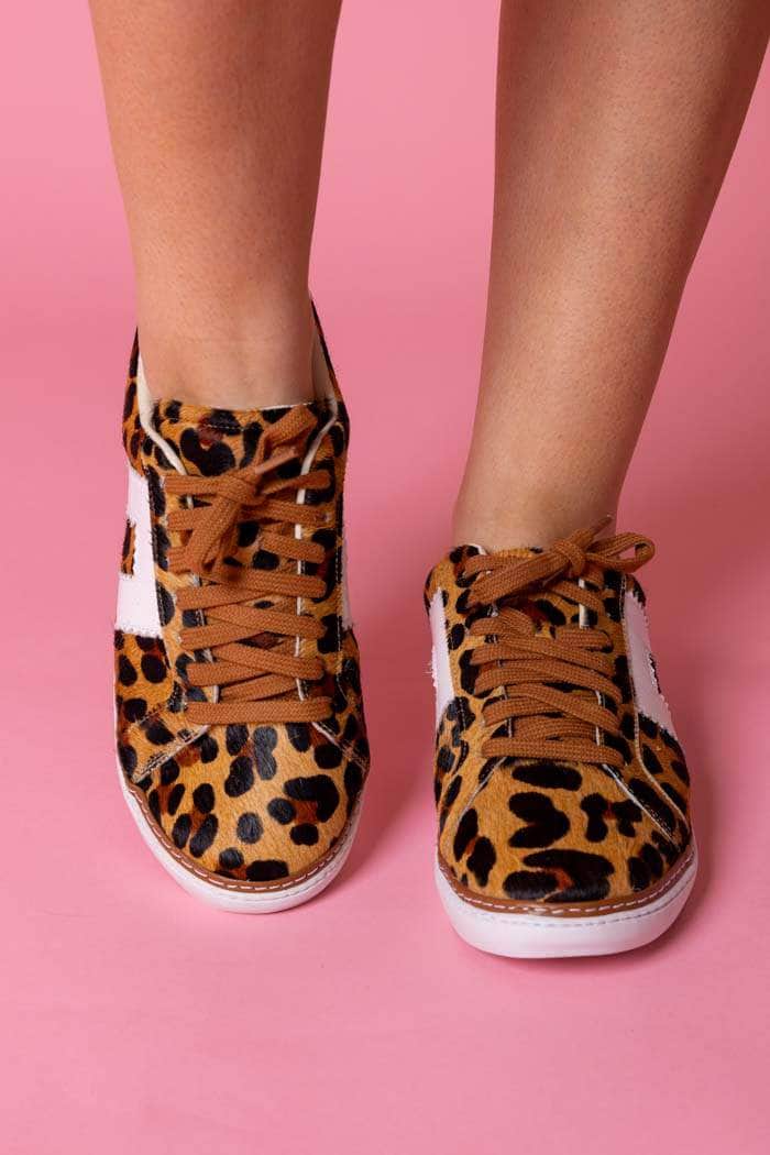 leopard sneakers