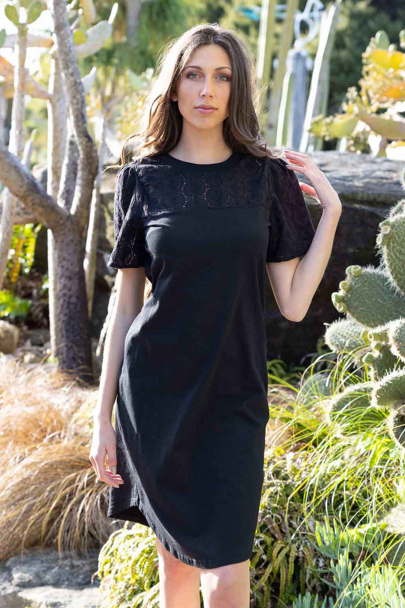 Stella T-Shirt Dress Black Augustine Stella T-Shirt Dress Black Augustine