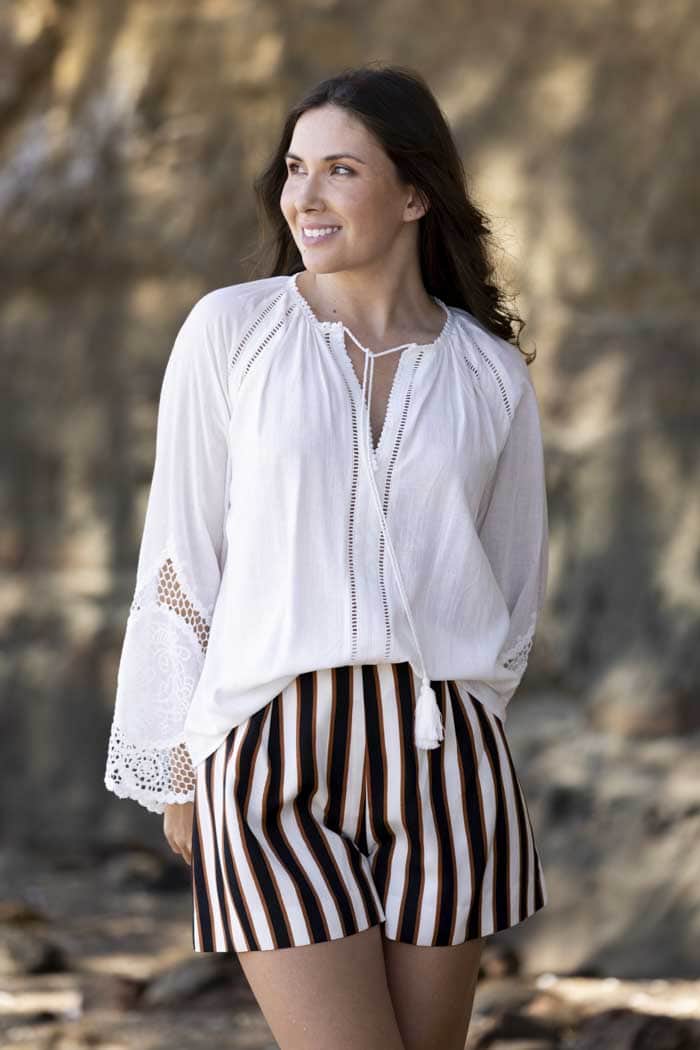 River Blouse White 2