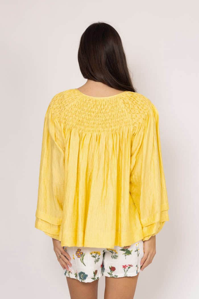 Darya Blouse Yellow 4