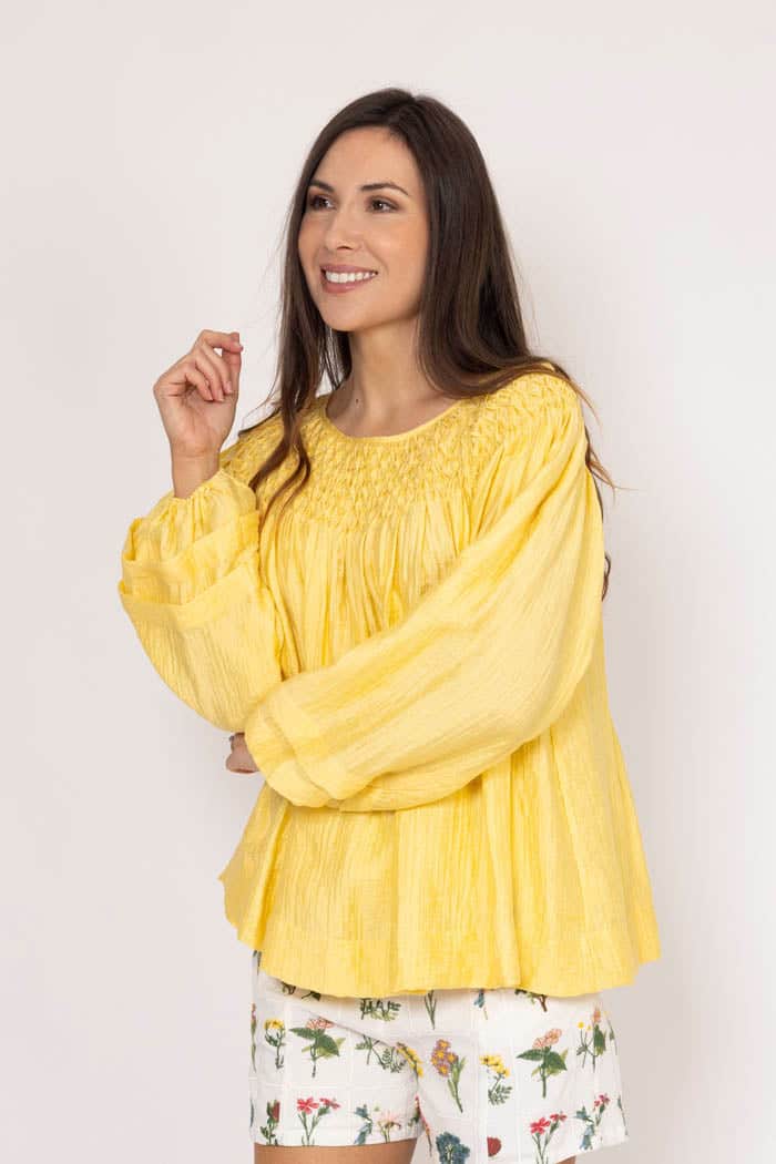 Darya Blouse Yellow 3