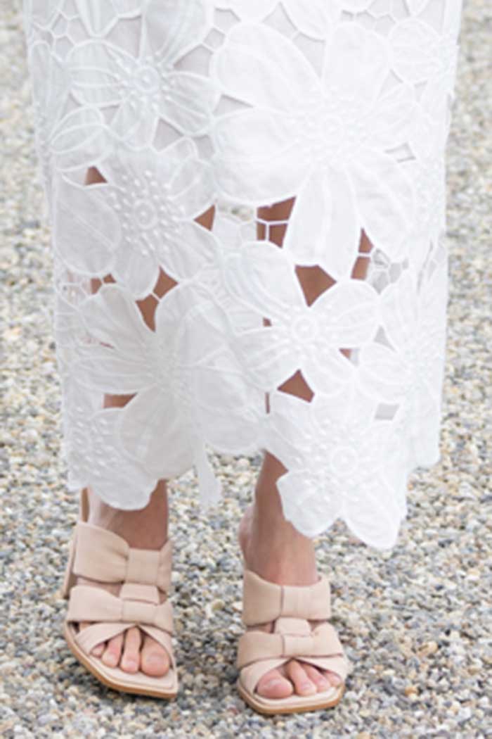 Crete Embroidered Skirt White 4