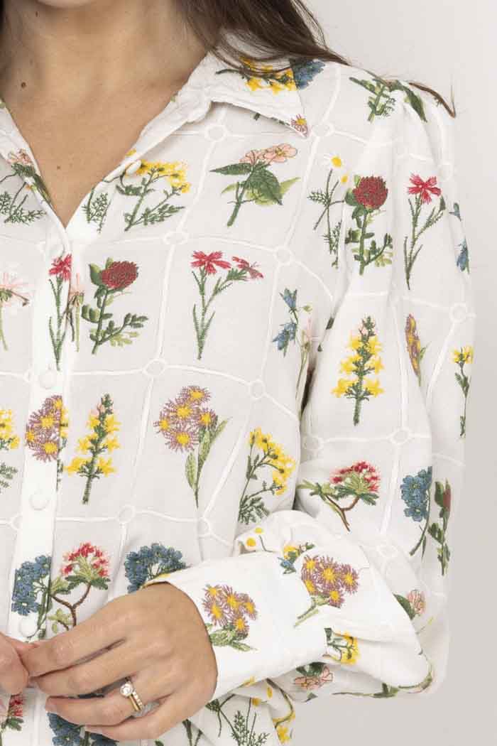 Botanical Shirt White 4