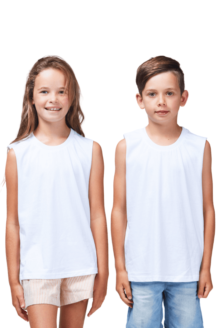 Maddox Singlet White