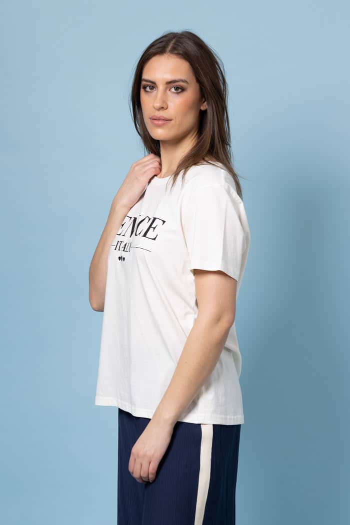 Venice T-Shirt Cream 2