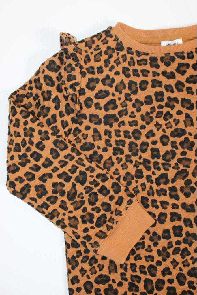 Willow Sweater Brown Leopard 3