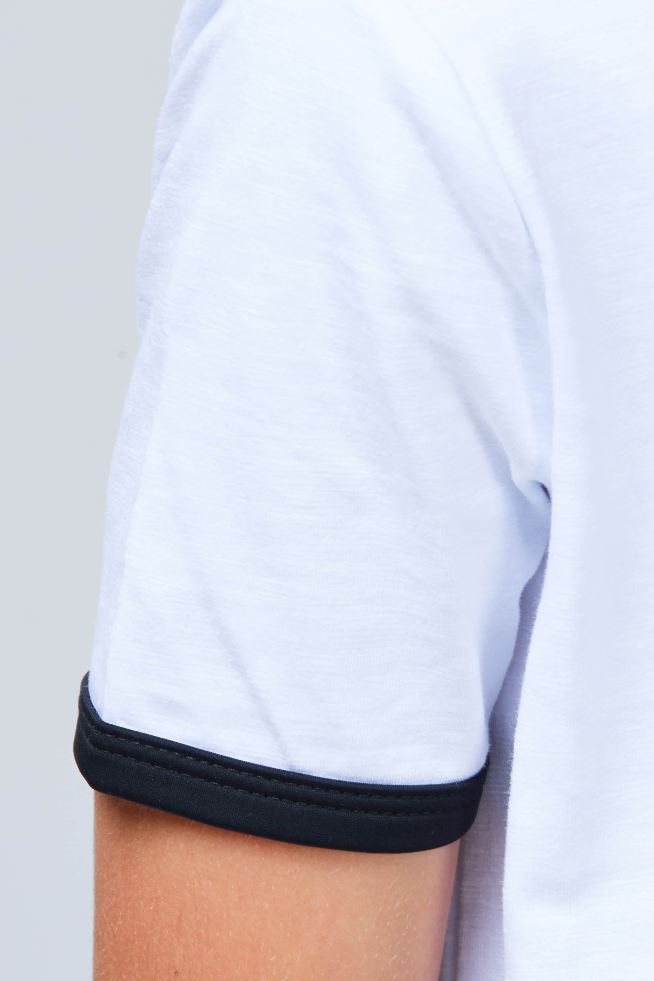 Riley Tee White/Black 11