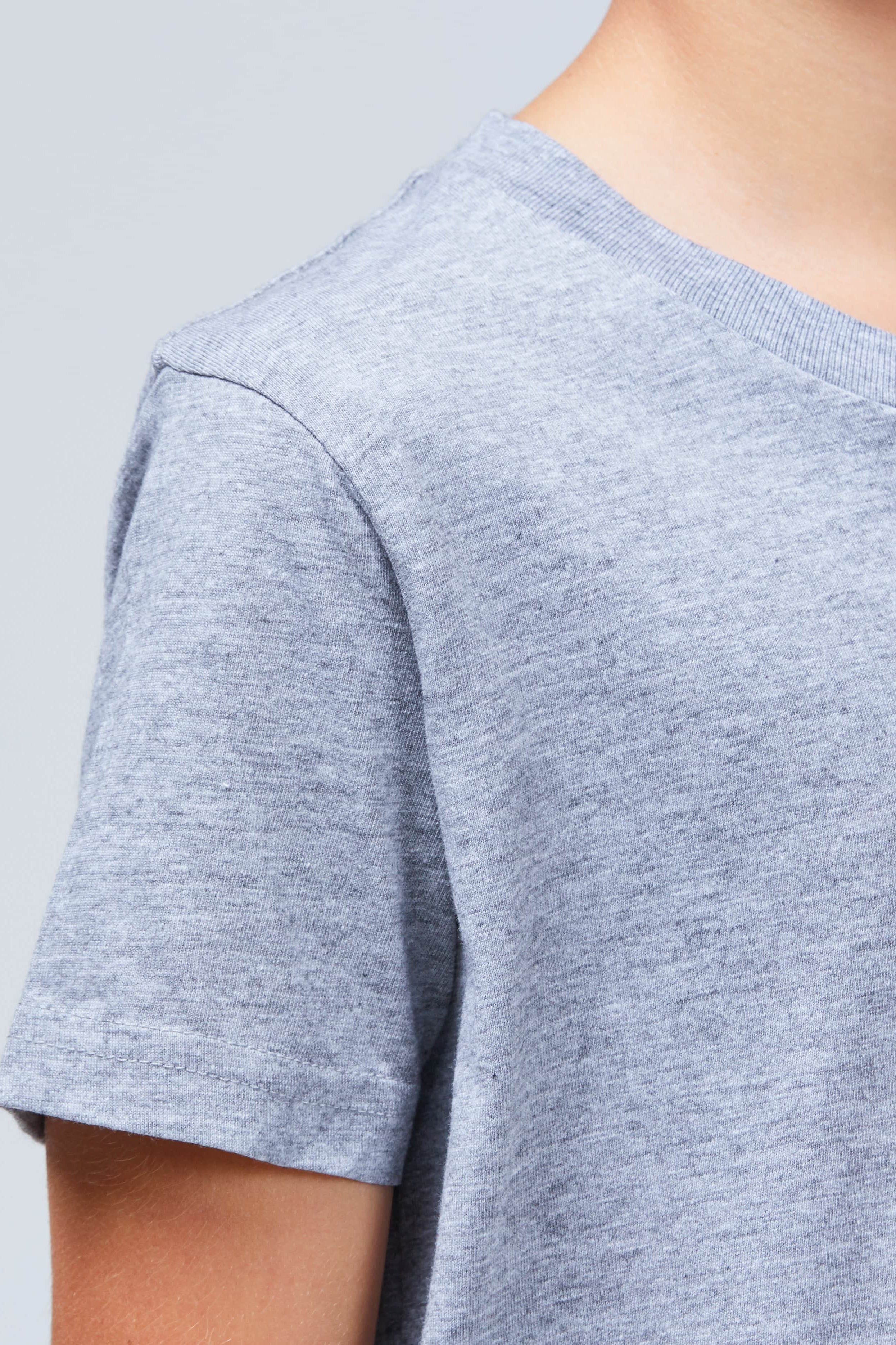 Tiger Tee Grey Marle 7