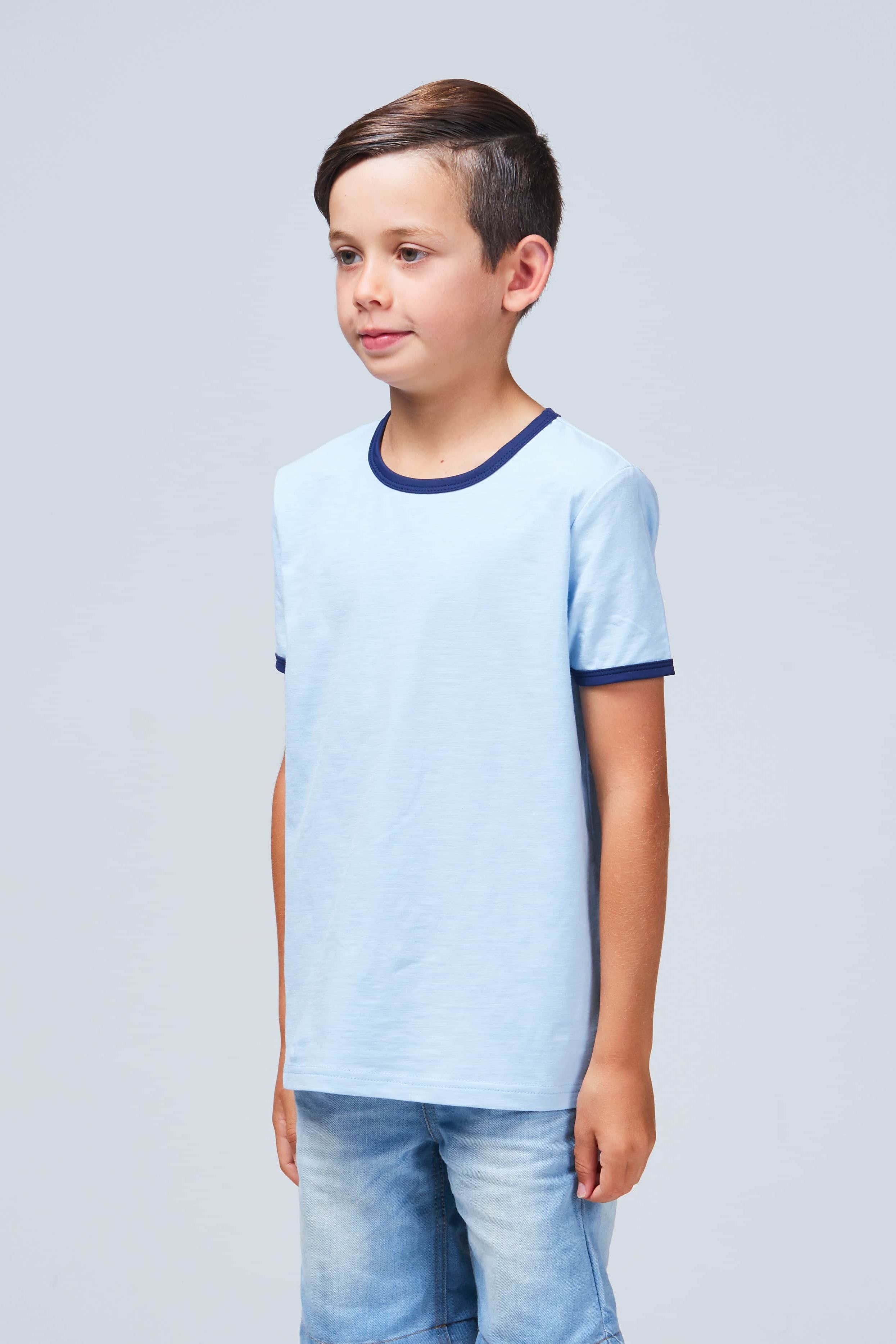 Riley Tee Blue/Navy 3
