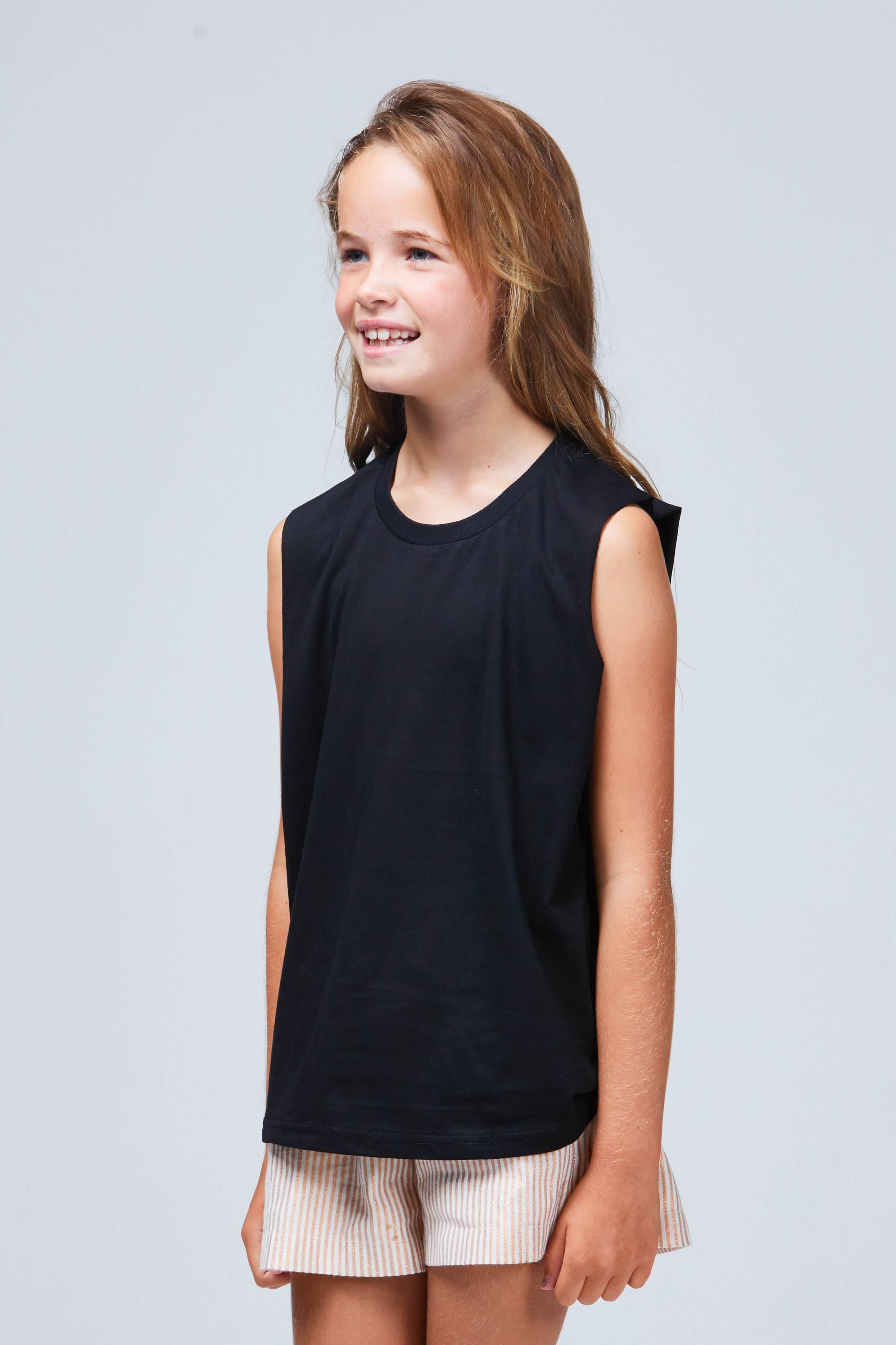 Maddox Singlet Black 8