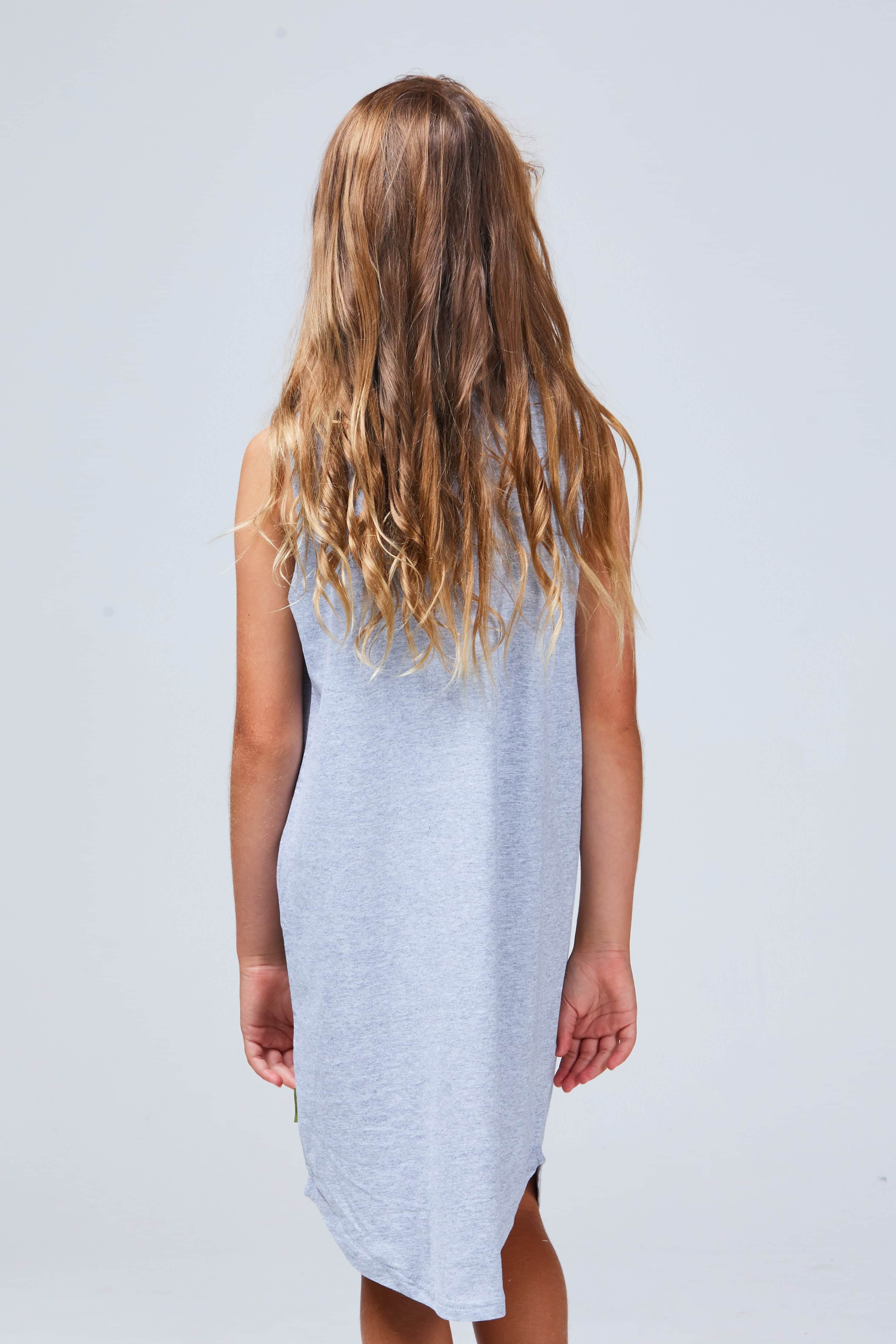 Zepplin Dress Grey Marle 4