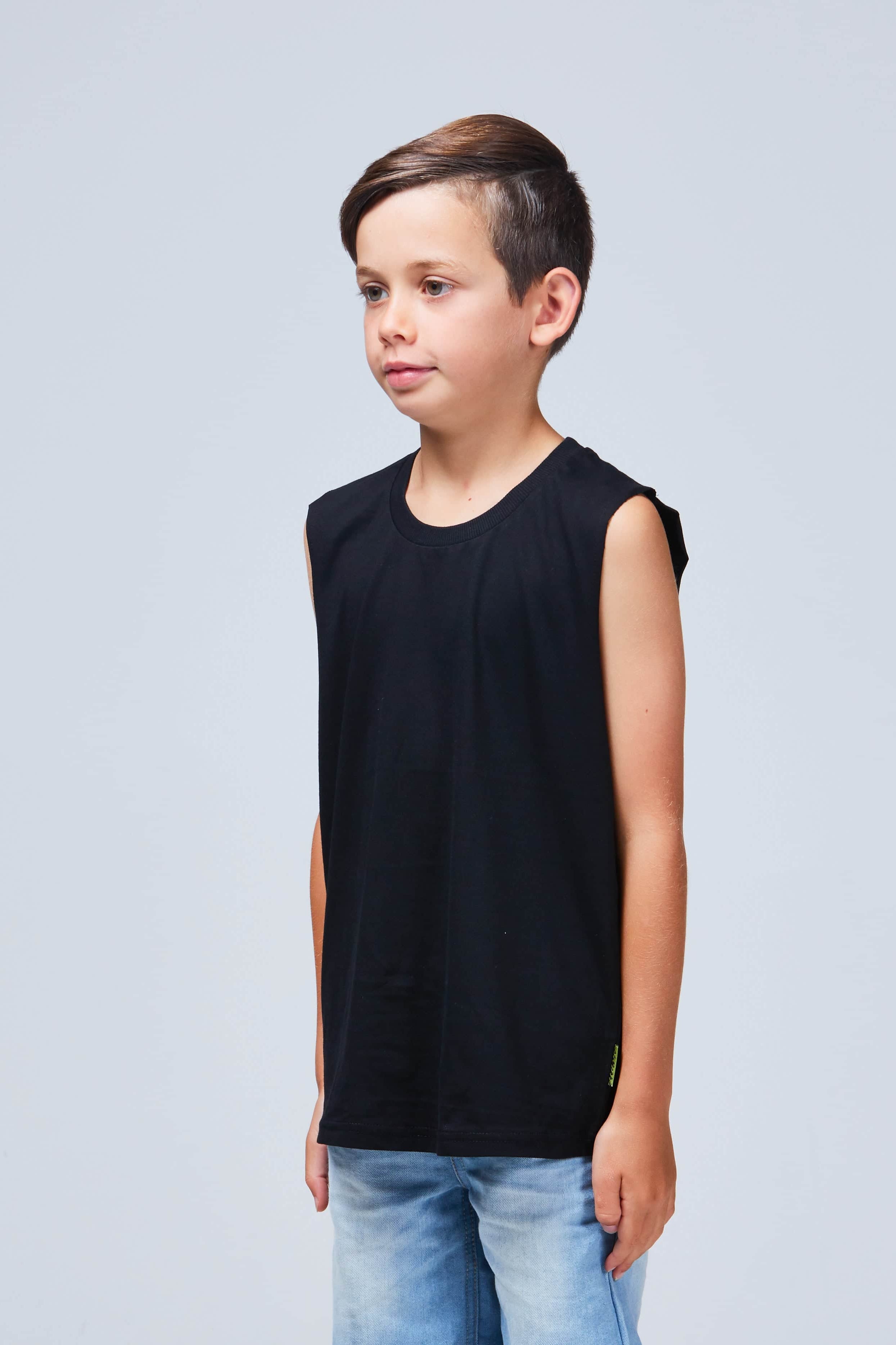 Maddox Singlet Black 3