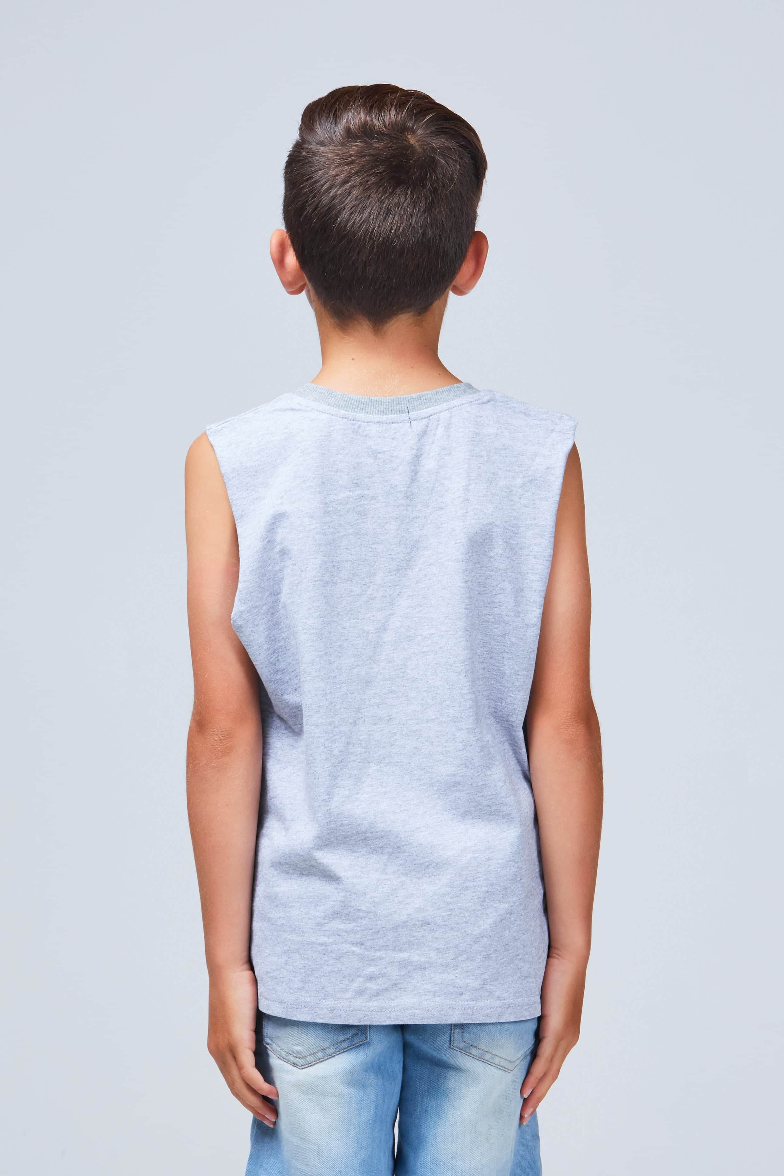 Maddox Singlet Grey Marle 4