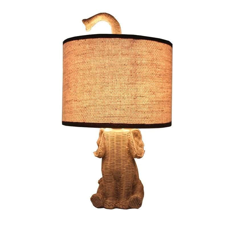 Le Forge Elephant Trunk Table Lamp Natural 3