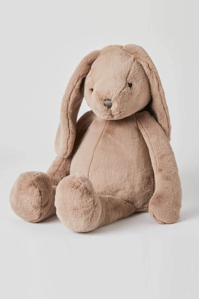 Jiggle & Giggle Taupe Bunny Extra Large