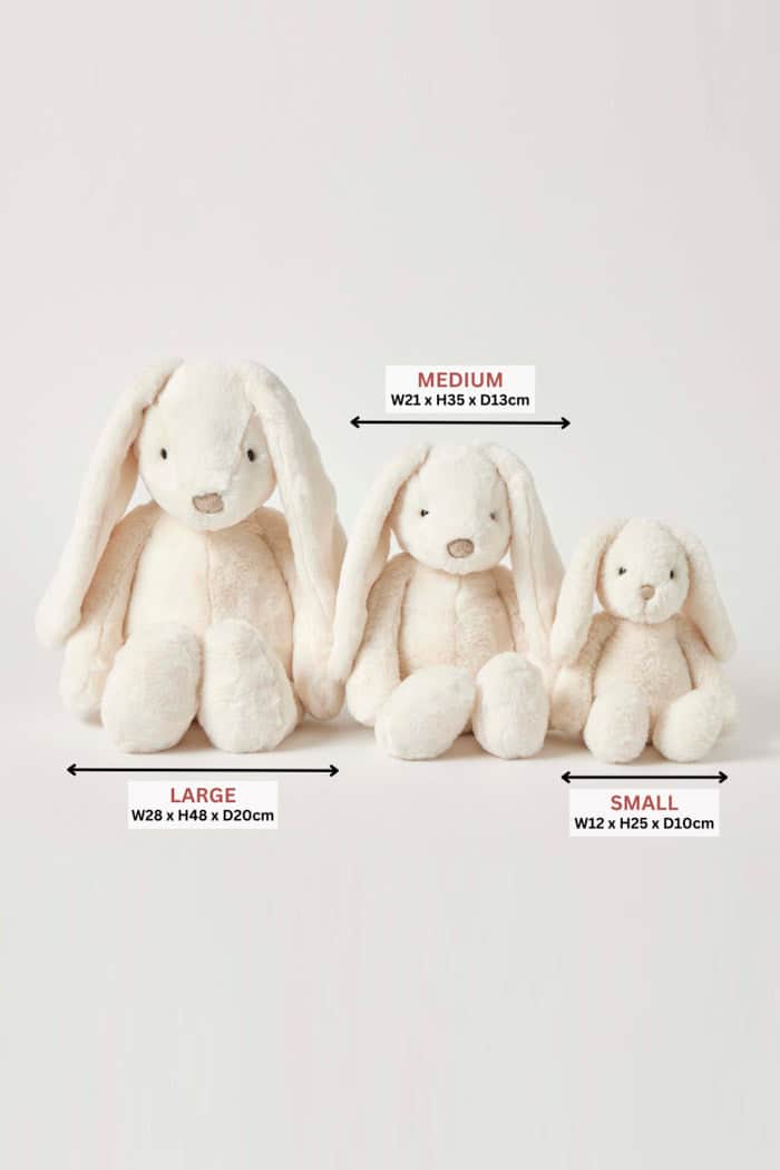 Jiggle & Giggle Cream Bunny Large 3