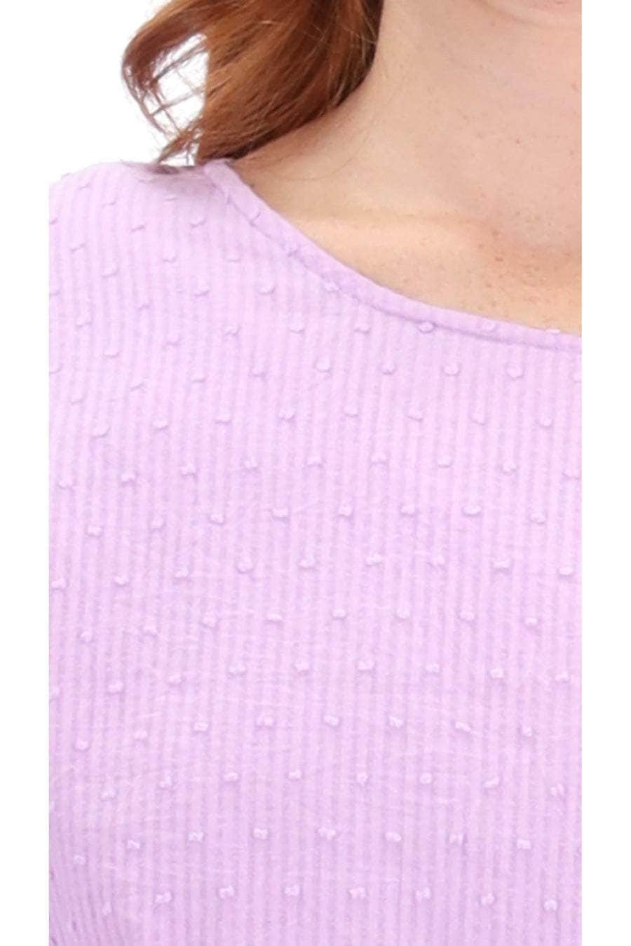 Puff Sleeve Blouse Lilac